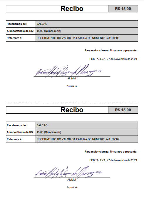 Gerando um recibo a partir de uma fatura de cliente - imagem 4