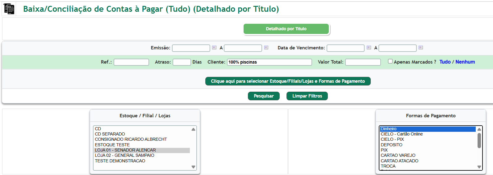 Como dar baixa em várias faturas de fornecedores ao mesmo tempo  - imagem 2