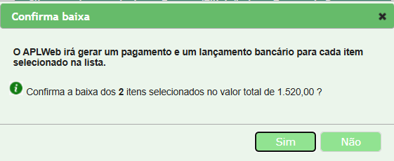 Como dar baixa em várias faturas de fornecedores ao mesmo tempo  - imagem 5